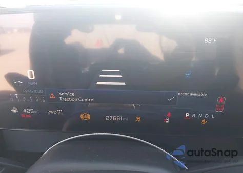 2024 Chevrolet Traverse Awd Z71 из США, поврежденный, VIN 1GNEVJKS4RJ222115